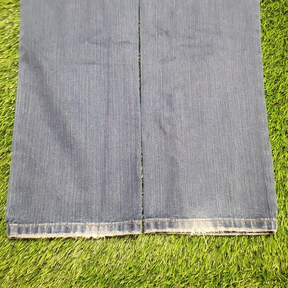 Y2K Tommy Hilfiger Boyfriend Jeans Womens 14 Long High Waisted Denim - Picture 8 of 11